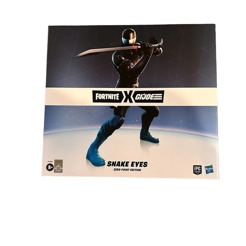 Fort Nite Gi Joe Snake Eyes action Figure